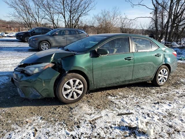 2015 Toyota Corolla L