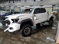 Toyota Tacoma salvage cars for sale: 2018 Toyota Tacoma Double Cab