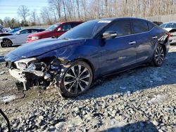 Salvage cars for sale at Waldorf, MD auction: 2018 Nissan Maxima 3.5S