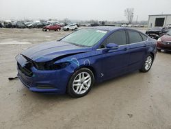 Salvage cars for sale at Kansas City, KS auction: 2014 Ford Fusion SE