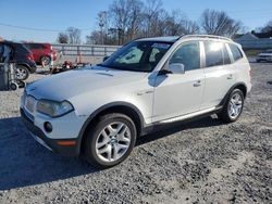 Salvage cars for sale from Copart Gastonia, NC: 2007 BMW X3 3.0SI