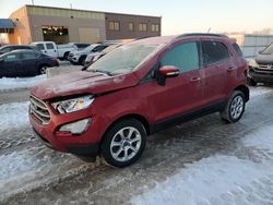 Ford Ecosport salvage cars for sale: 2018 Ford Ecosport SE