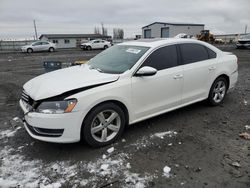 Salvage cars for sale from Copart Airway Heights, WA: 2012 Volkswagen Passat SE