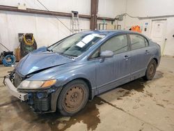 Honda salvage cars for sale: 2008 Honda Civic LX