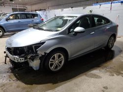 Salvage cars for sale at Candia, NH auction: 2018 Chevrolet Cruze LT