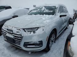 Audi salvage cars for sale: 2017 Audi Q7 Premium Plus