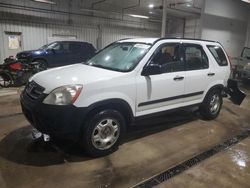 Salvage cars for sale at York Haven, PA auction: 2006 Honda CR-V LX