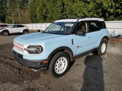 Ford salvage cars for sale: 2023 Ford Bronco Sport Heritage Limited