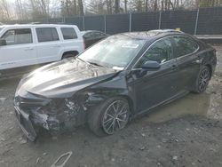 Salvage cars for sale at Waldorf, MD auction: 2021 Toyota Camry SE