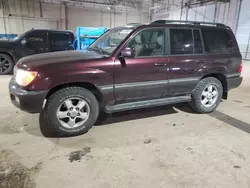 Toyota Land Cruiser salvage cars for sale: 2004 Toyota Land Cruiser