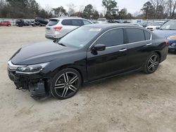 Salvage cars for sale at Hampton, VA auction: 2017 Honda Accord Sport