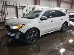 Salvage cars for sale at Elgin, IL auction: 2020 Acura MDX Sport Hybrid Technology