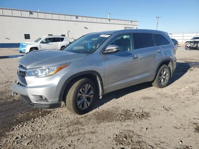 2015 Toyota Highlander XLE