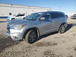 Toyota Vehiculos salvage en venta: 2015 Toyota Highlander XLE