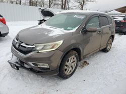 Salvage cars for sale at Central Square, NY auction: 2015 Honda CR-V EX