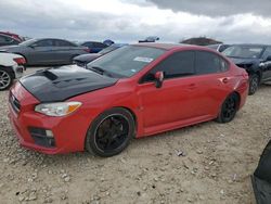 Subaru salvage cars for sale: 2016 Subaru WRX Premium