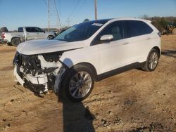 Salvage cars for sale at auction: 2018 Ford Edge Titanium