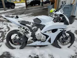 Salvage motorcycles for sale at Denver, CO auction: 2008 Honda CBR600 RR