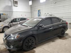 Salvage cars for sale at Des Moines, IA auction: 2017 Nissan Sentra S