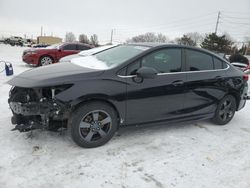 Salvage cars for sale at Moraine, OH auction: 2017 Chevrolet Cruze LT