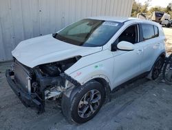 Carros salvage a la venta en subasta: 2021 KIA Sportage LX