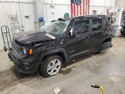 Salvage cars for sale at Mcfarland, WI auction: 2022 Jeep Renegade Limited