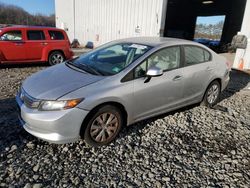 2012 Honda Civic LX en venta en Windsor, NJ