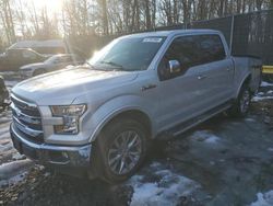 Ford salvage cars for sale: 2017 Ford F150 Supercrew