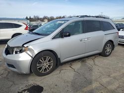 Salvage cars for sale at Pennsburg, PA auction: 2013 Honda Odyssey EXL