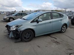 Salvage cars for sale at auction: 2015 Toyota Prius