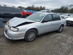 Salvage cars for sale at Riverview, FL auction: 2002 Chevrolet Malibu