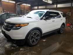 Salvage cars for sale at Ebensburg, PA auction: 2013 Ford Explorer Sport