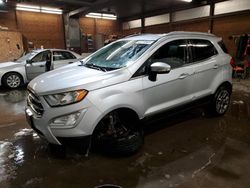 Salvage cars for sale at Ebensburg, PA auction: 2018 Ford Ecosport Titanium