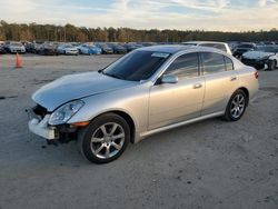 Salvage cars for sale from Copart Harleyville, SC: 2006 Infiniti G35