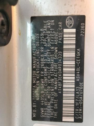 2010 Toyota Camry Base