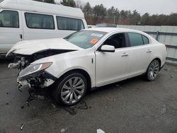 Salvage cars for sale at Exeter, RI auction: 2016 Lincoln MKS