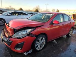 Salvage cars for sale at Littleton, CO auction: 2011 Mazda 3 S