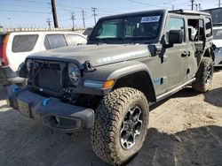 Jeep salvage cars for sale: 2023 Jeep Wrangler Rubicon 4XE