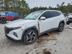 Salvage cars for sale at Houston, TX auction: 2022 Hyundai Tucson Limited