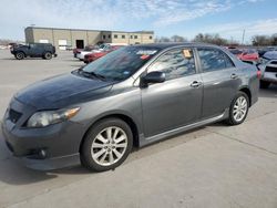 Salvage cars for sale from Copart Wilmer, TX: 2010 Toyota Corolla Base