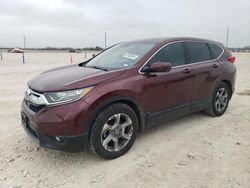 Salvage cars for sale at New Braunfels, TX auction: 2017 Honda CR-V EXL