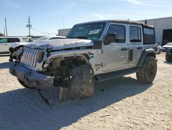 Jeep Wrangler Unlimited Sport salvage cars for sale: 2018 Jeep Wrangler Unlimited Sport