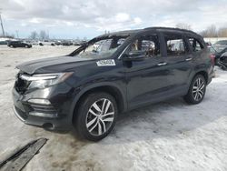 Salvage cars for sale at Wayland, MI auction: 2018 Honda Pilot Elite