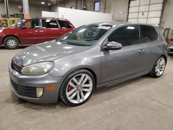 Salvage cars for sale from Copart Blaine, MN: 2011 Volkswagen GTI