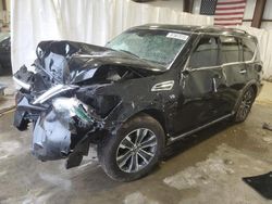 Salvage cars for sale at Earlington, KY auction: 2017 Nissan Armada SV