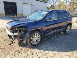 2016 Jeep Cherokee Limited en venta en Austell, GA