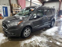 Salvage cars for sale at West Mifflin, PA auction: 2020 Ford Transit Connect XLT