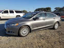 Salvage cars for sale at San Diego, CA auction: 2013 Ford Fusion SE Hybrid