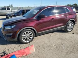 Salvage cars for sale at Homestead, FL auction: 2019 Lincoln MKC Select