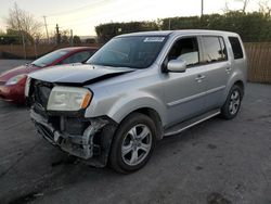 Salvage cars for sale at San Martin, CA auction: 2013 Honda Pilot EXL